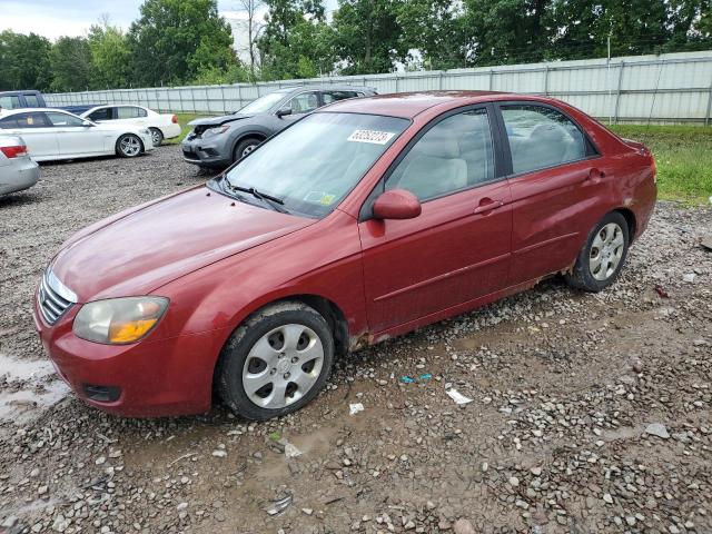 KNAFE222395645258 - 2009 KIA SPECTRA EX RED photo 1