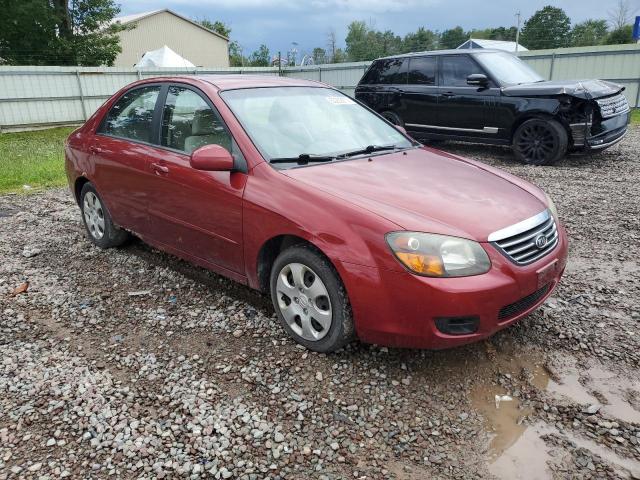 KNAFE222395645258 - 2009 KIA SPECTRA EX RED photo 4