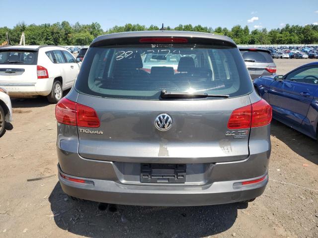 WVGBV7AX3CW000909 - 2012 VOLKSWAGEN TIGUAN S GRAY photo 6