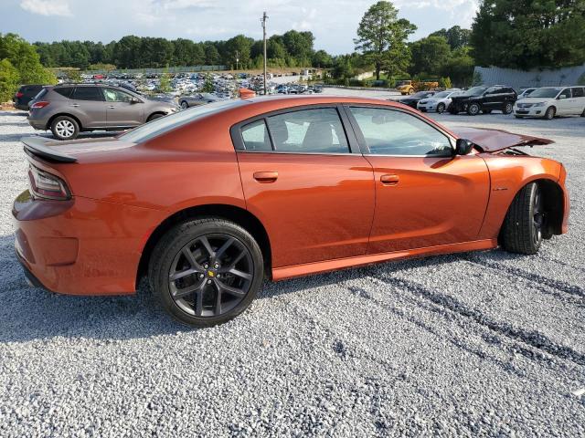 2C3CDXCT8MH652838 - 2021 DODGE CHARGER R/T ORANGE photo 3