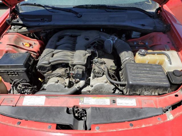 2B3KA43G18H275620 - 2008 DODGE CHARGER RED photo 11