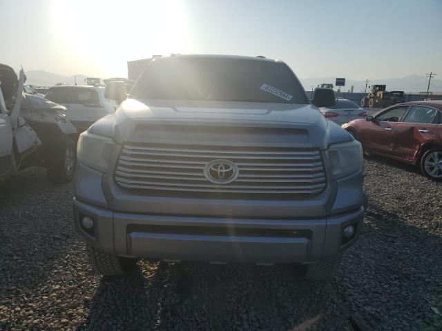 5TFAW5F18EX328846 - 2014 TOYOTA TUNDRA CREWMAX PLATINUM 银色 照片 5