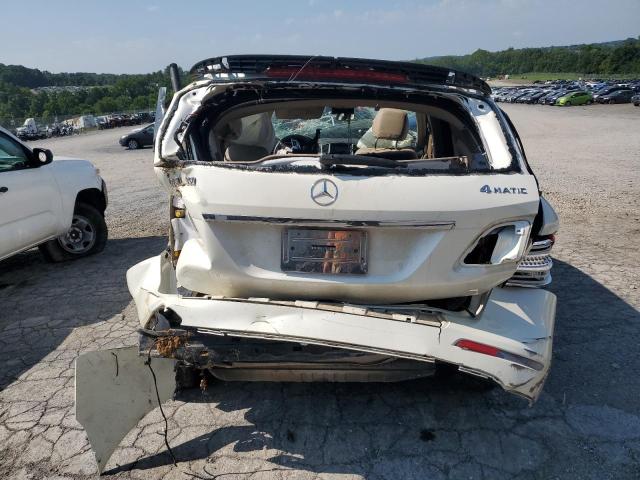 4JGDA5HB9CA029458 - 2012 MERCEDES-BENZ ML 350 4MATIC WHITE photo 6