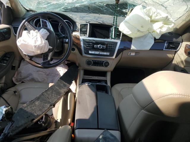 4JGDA5HB9CA029458 - 2012 MERCEDES-BENZ ML 350 4MATIC WHITE photo 8