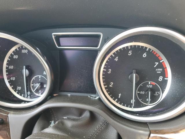 4JGDA5HB9CA029458 - 2012 MERCEDES-BENZ ML 350 4MATIC WHITE photo 9