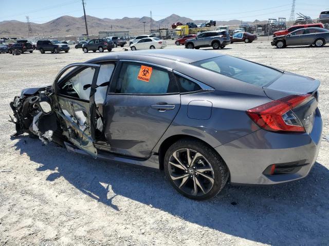 2HGFC2F81MH556623 - 2021 HONDA CIVIC SPORT 灰色 照片 2