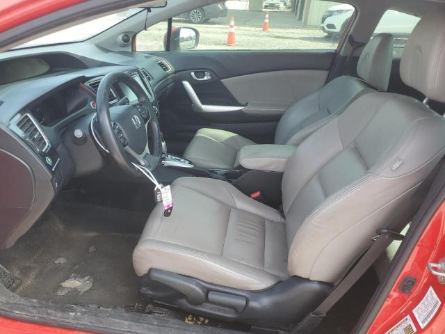 2HGFG3B0XFH509104 - 2015 HONDA CIVIC EXL 红色 照片 7