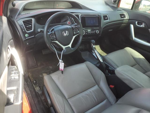 2HGFG3B0XFH509104 - 2015 HONDA CIVIC EXL 红色 照片 8