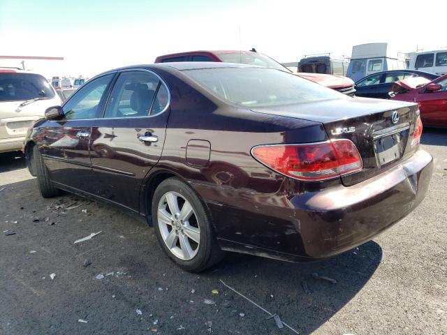 JTHBA30GX55068903 - 2005 LEXUS ES 330 BURGUNDY photo 2