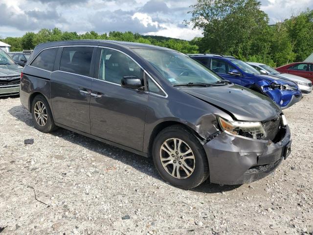 5FNRL5H68DB013137 - 2013 HONDA ODYSSEY EXL 灰色 照片 4