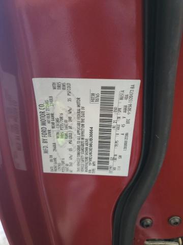 1FMEU63E98UB36664 - 2008 FORD EXPLORER XLT 红色 照片 14