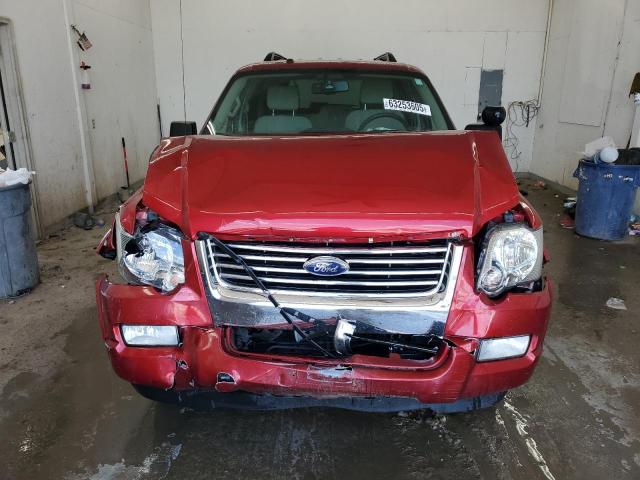 1FMEU63E98UB36664 - 2008 FORD EXPLORER XLT 红色 照片 5