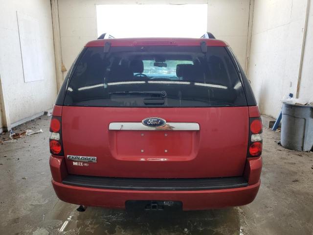 1FMEU63E98UB36664 - 2008 FORD EXPLORER XLT 红色 照片 6
