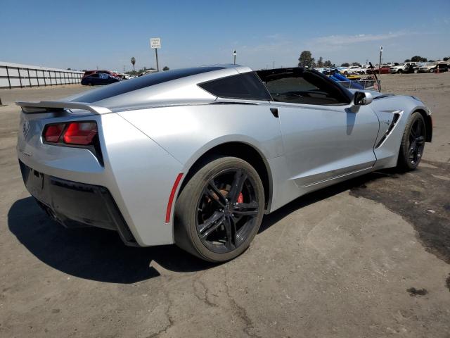 1G1YA2D70H5112808 - 2017 CHEVROLET CORVETTE STINGRAY 1LT SILVER photo 3