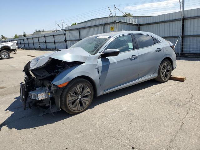 SHHFK7H7XJU432627 - 2018 HONDA CIVIC EXL ნაცრისფერი ფოტო 1