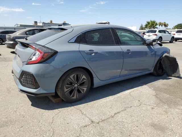 SHHFK7H7XJU432627 - 2018 HONDA CIVIC EXL GRAY photo 3