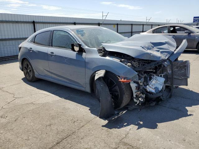 SHHFK7H7XJU432627 - 2018 HONDA CIVIC EXL ნაცრისფერი ფოტო 4