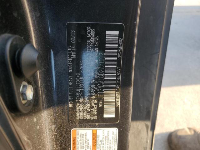 JF1ZNAA18D2721012 - 2013 TOYOTA SCION FR-S 灰色 照片 12