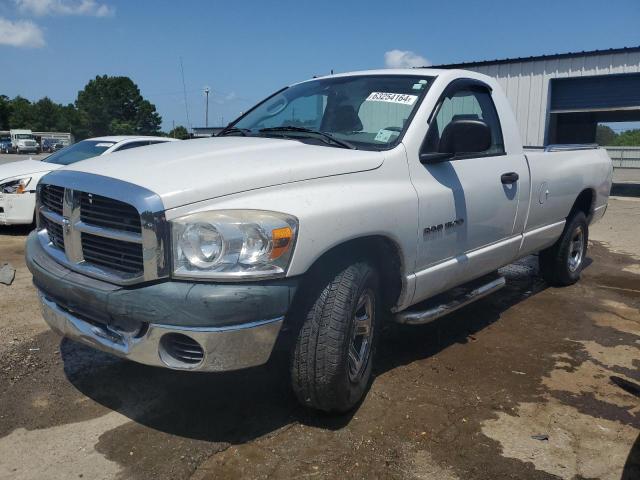 1D7HA16K77J618196 - 2007 DODGE RAM 1500 ST WHITE photo 1