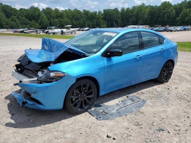 1C3CDFFA6GD819171 - 2016 DODGE DART SXT SPORT BLUE photo 1