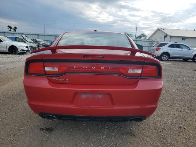 2C3CDXJG2CH225059 - 2012 DODGE CHARGER SXT RED photo 6