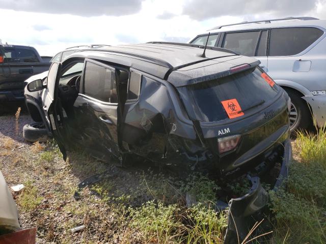 3C4NJDDB7HT631767 - 2017 JEEP COMPASS TRAILHAWK BLACK photo 2