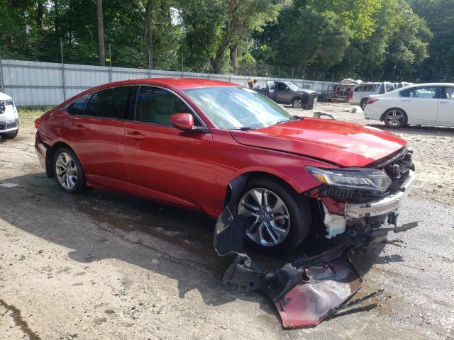 1HGCV1F15JA113217 - 2018 HONDA ACCORD LX RED photo 4