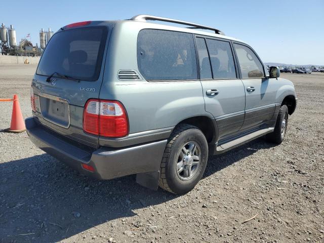 JTJHT00W413511755 - 2001 LEXUS LX 470 GREEN photo 3