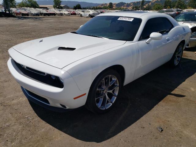 2C3CDZAG1LH227672 - 2020 DODGE CHALLENGER SXT WHITE photo 1