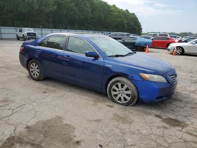 JTNBB46K973030718 - 2007 TOYOTA CAMRY HYBRID BLUE photo 4