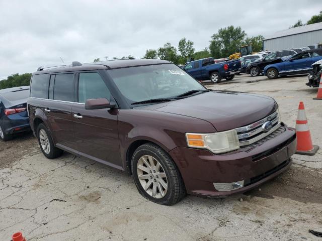 2FMHK6CC6ABA38687 - 2010 FORD FLEX SEL MAROON photo 4