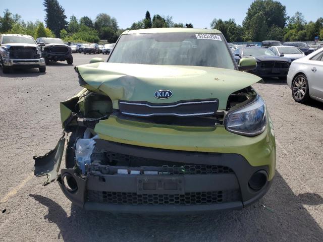 KNDJN2A26H7881601 - 2017 KIA SOUL GREEN photo 5