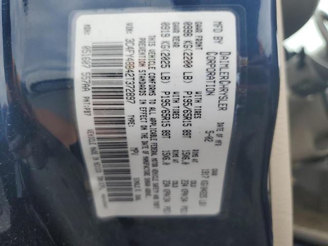 3C4FY48B42T372897 - 2002 CHRYSLER PT CRUISER CLASSIC 蓝色 照片 12