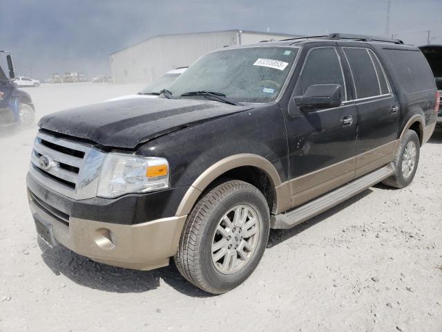 1FMJK1H52EEF23076 - 2014 FORD EXPEDITION EL XLT BROWN photo 1