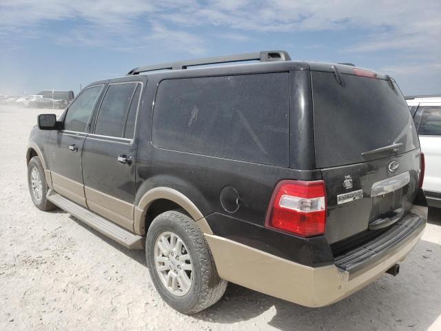 1FMJK1H52EEF23076 - 2014 FORD EXPEDITION EL XLT BROWN photo 2