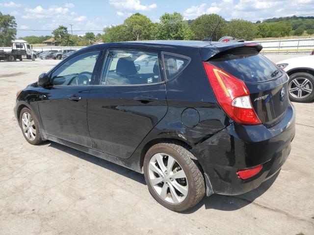 KMHCU5AE0CU035008 - 2012 HYUNDAI ACCENT GLS BLACK photo 2