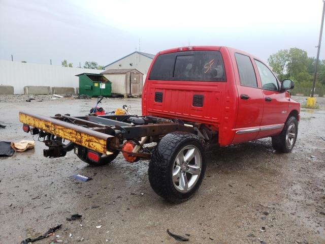 1D7HU18248S548012 - 2008 DODGE RAM 1500 ST RED photo 3