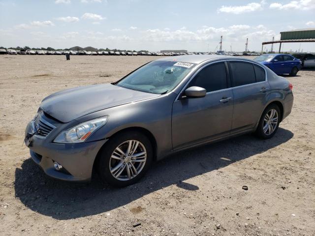 JN1DV6APXBM603053 - 2011 INFINITI G25 BASE GRAY photo 1