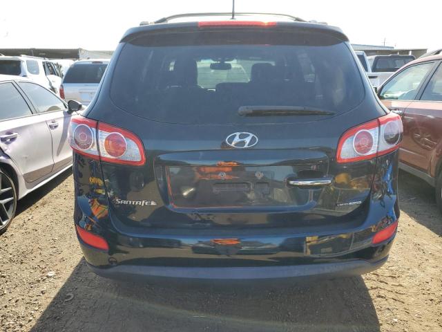 5XYZKDAG5CG103563 - 2012 HYUNDAI SANTA FE LIMITED BLACK photo 6