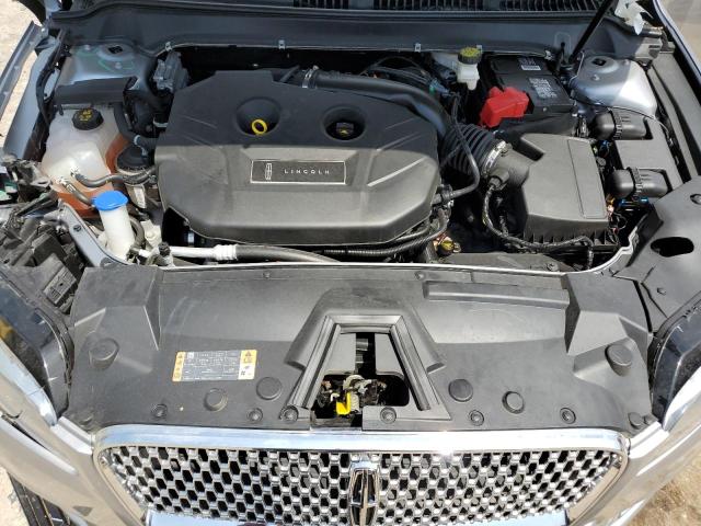 3LN6L5E93LR602140 - 2020 LINCOLN MKZ RESERVE ვერცხლისფერი ფოტო 11