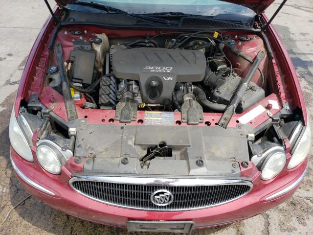 2G4WD562X51283633 - 2005 BUICK LACROSSE CXL MAROON photo 11