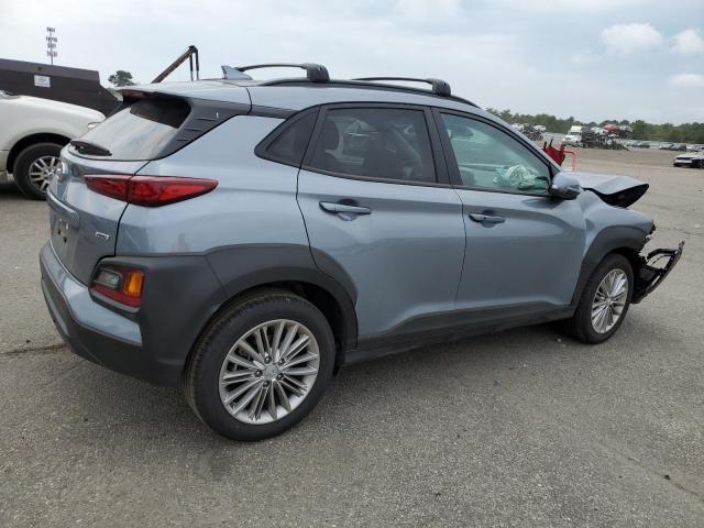 KM8K6CAA5MU672422 - 2021 HYUNDAI KONA SEL PLUS BLUE photo 3