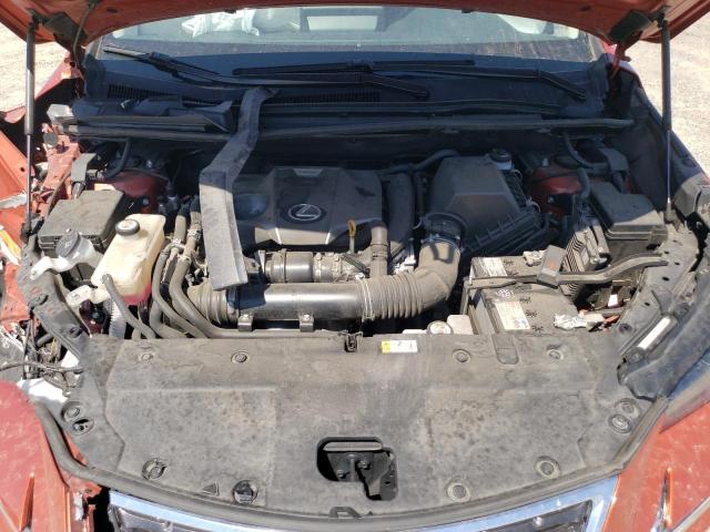 JTJGARBZ3M2199158 - 2021 LEXUS NX 300 BASE ნარინჯისფერი ფოტო 12