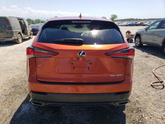 JTJGARBZ3M2199158 - 2021 LEXUS NX 300 BASE ORANGE photo 6