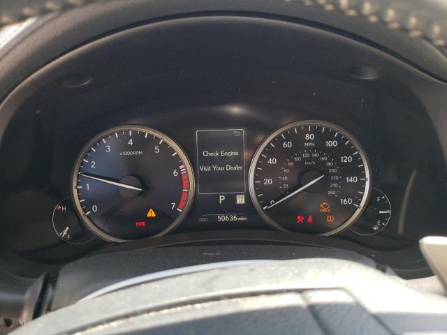 JTJGARBZ3M2199158 - 2021 LEXUS NX 300 BASE ნარინჯისფერი ფოტო 9