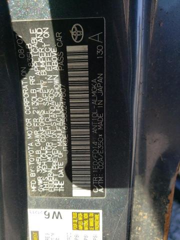 JTKDE167580247807 - 2008 TOYOTA SCION TC 黑色 照片 12