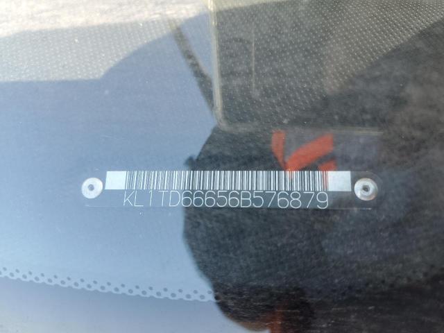 KL1TD66656B576879 - 2006 CHEVROLET AVEO BASE Ağ foto 12