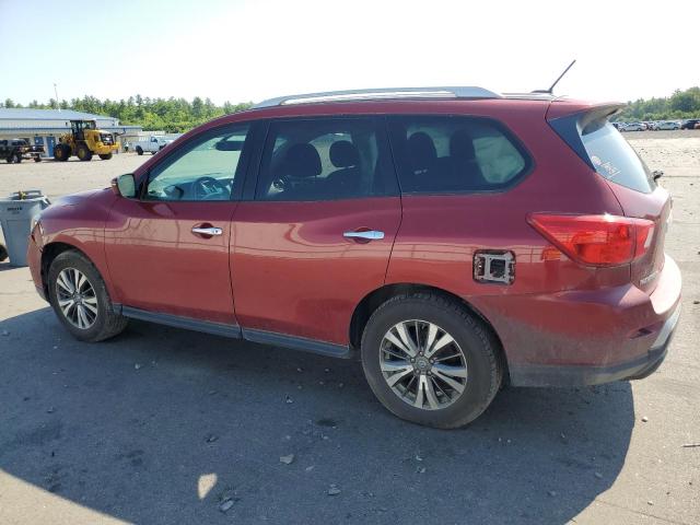 5N1DR2MM5HC624124 - 2017 NISSAN PATHFINDER S RED photo 2