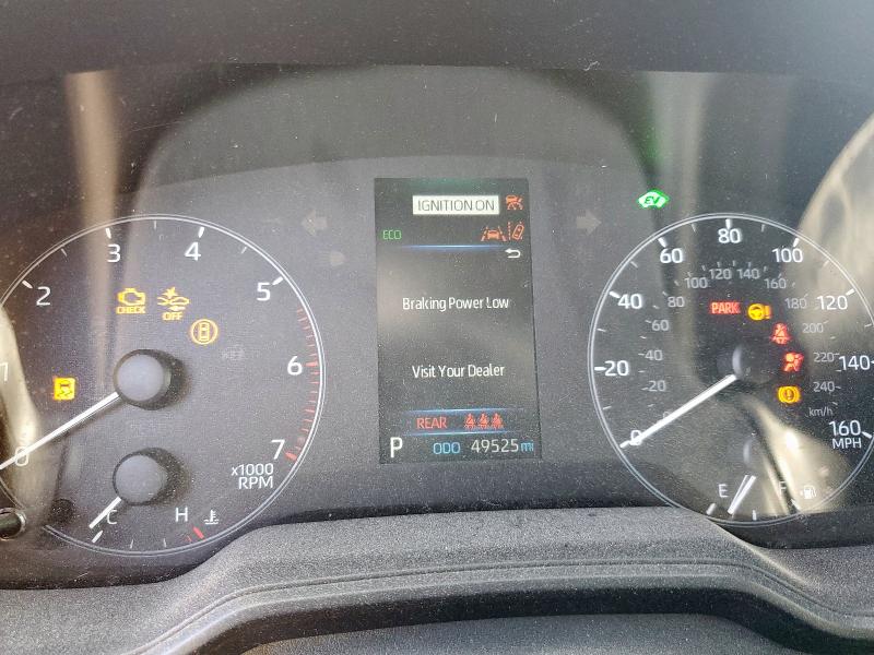 JTDBCMFE9P3026096 - 2023 TOYOTA COROLLA LE Մոխրագույն լուսանկար 9