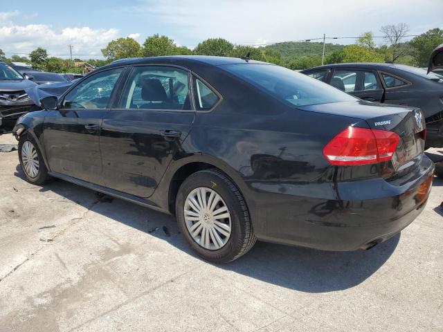 1VWAS7A31EC103477 - 2014 VOLKSWAGEN PASSAT S BLACK photo 2